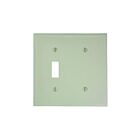Leviton 80706-t Light Almond Combination Wallplate
