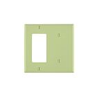 Leviton 80708-i Ivory Decorator Wallplate