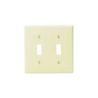 Leviton 80709-e Black Toggle Wallplate