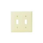 Leviton 80709-t Light Almond Toggle Switch Wallplate