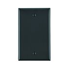 Leviton 80714-e Black Wallplate 1 Gangs
