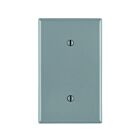 Leviton 80719-gy Grey Wallplate 1 Gangs