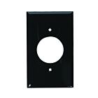 Leviton 80720-e Black Wallplate 1 Gangs