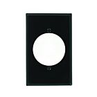 Leviton 80728-e Black Wallplate 1 Gangs