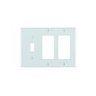 Leviton 80731-w White Wallplate 3 Gangs