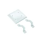 Leviton 80734-w White Wallplate 2 Gangs