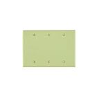 Leviton 80735-i Ivory Wallplate 3 Gangs