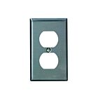 Leviton 84003-40 Stainless Steel Duplex Receptacle Wallplate