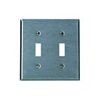 Leviton 84009-40 Stainless Steel Wallplate