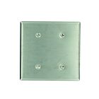 Leviton 84034-40 Stainless Steel Blank Wallplate