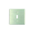 Leviton 84040-40 Stainless Steel Wallplate 2 Gangs