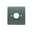 Leviton 84092-40 Silver Wallplate 2 Gangs