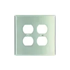 Leviton 84116-40 Silver Wallplate