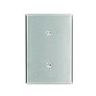 Leviton 84119-40 Silver Wallplate 1 Gangs
