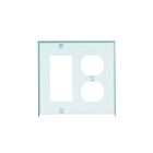 Leviton 84455-40 Stainless Steel Decorator/Duplex Wallplate