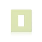 Leviton awp0f-1i Ivory Wallplate 1 Gangs