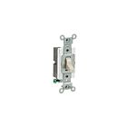 Leviton cs115-2t Light Almond Toggle Switch