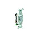 Leviton cs420-2gy Gray Toggle Switch