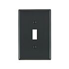 Leviton pj1 Brown Wallplate 1 Gangs