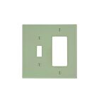 Leviton pj126 Brown Wallplate 2 Gangs