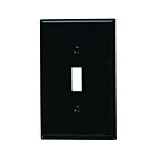 Leviton pj1-e Black Wallplate 1 Gangs