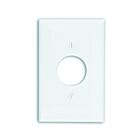 Leviton pj7-w White Wallplate 1 Gangs