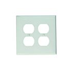 Leviton pj82-w White Wallplate 2 Gangs