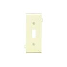 Leviton psc1-i Ivory Toggle Switch Wallplate