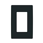Leviton rewp1-ob Onyx Black Decorator Wallplate 1 Gangs