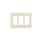 Leviton rewp3-gc Gold Coast White Screwless Wallplate