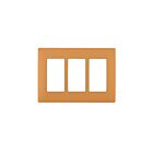 Leviton rewp3-tc Toasted Coconut Screwless Wallplate