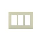 Leviton rewp3-wg Whispering Wheat Wallplate 3 Gangs