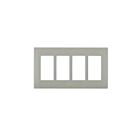 Leviton rewp4-ca Cafe Latte Screwless Wallplate