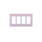 Leviton rewp4-fp Fresh Pink Lemonade Screwless Wallplate