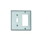 Leviton s126 Stainless Steel Wallplate 2 Gangs