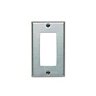 Leviton ssj26-40 Silver Wallplate 1 Gangs