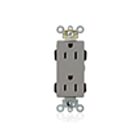Leviton M1626-GY 15A 125V Receptacle