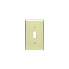 Leviton pj1-i Ivory Wallplate 1 Gangs