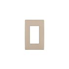 Leviton rewp1-dt Dapper Tan Screwless Wallplate