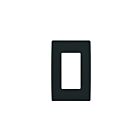 Leviton rewp1-ob Onyx Black Decorator Wallplate 1 Gangs