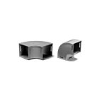 Leviton S2VEL-45D Elbow Vertical 2x2 45Dn 2x2