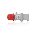 Leviton S316-P6 Box Rated Pin & Sleeve Plug 3P 4W 16A 380-415V 6-Hour Clock Position