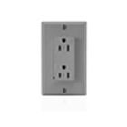 Leviton T5280-GY 15A 125V Receptacle