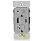 Leviton T5834-G 20A 125V USB Receptacle