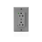 Leviton T8380-GY 20A 125V Receptacle