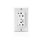 Leviton T8380-W 20A 125V Receptacle