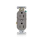 Leviton TBR15-GY 15A 125V Receptacle