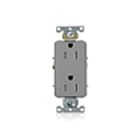 Leviton TDR15-GY 15A 125V Receptacle
