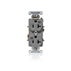Leviton WBR20-GY 20A 125V Receptacle