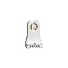 Leviton 13354-D White Fluorescent Lampholder